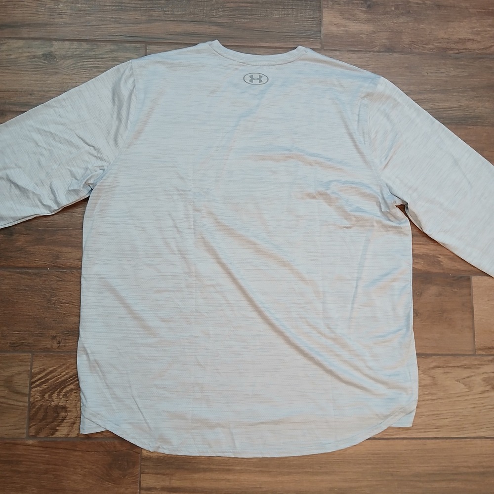 Colorado State Shirt 2XL XXL Grey Under Armour Rams Long Sleeve Athletic T-Shirt - Picture 8 of 9